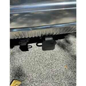 Metal Trailer Hitch Cover,Heavy Duty 2" Inch Tow Rear Receivers Plug Covers